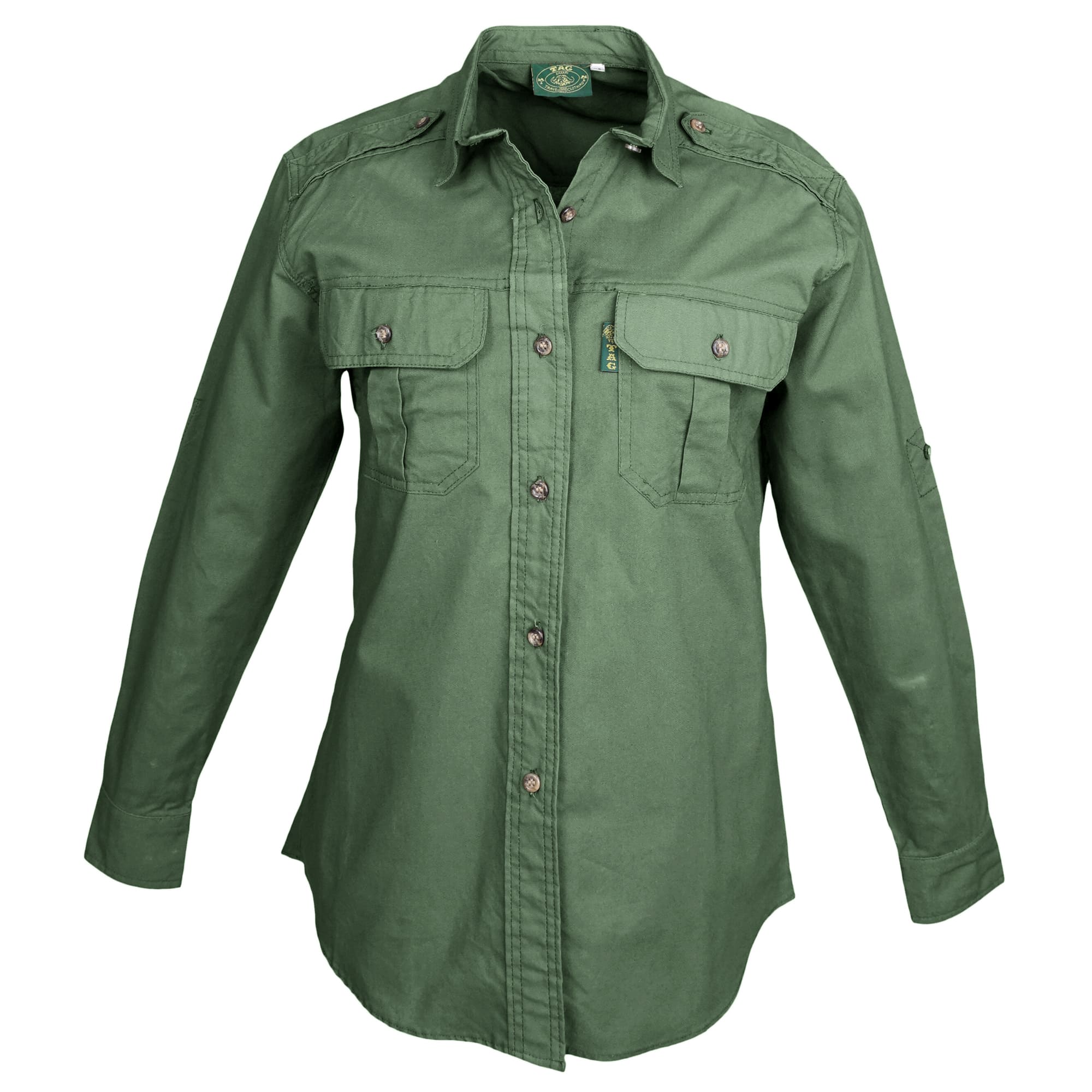 Trail Shirt for Women - L/Sleeve TAG Safari--9