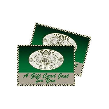 Tag Safari Gift Card TAG® Safari