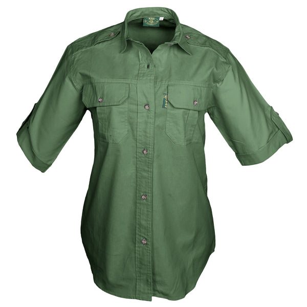 Trail Shirt for Women - S/Sleeve TAG Safari