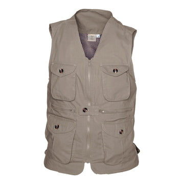 Vent Back Livingstone Vest for Women - Khaki TAG® Safari