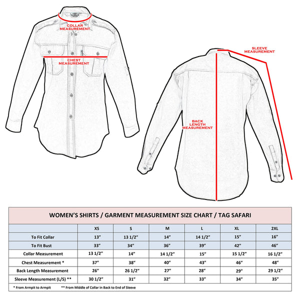 Trail Shirt for Women - S/Sleeve TAG Safari